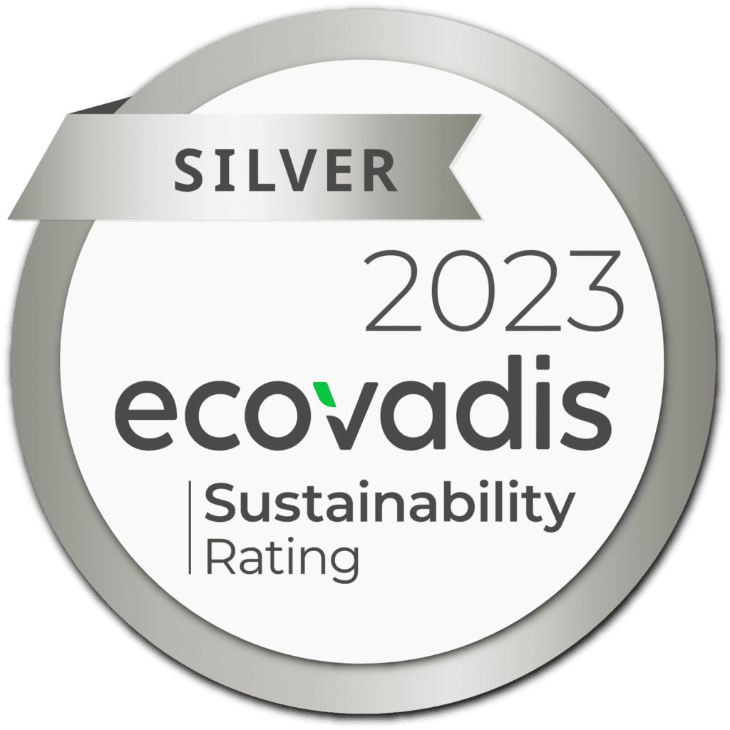 Ecovadis silver sustainability rating