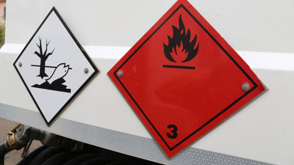 Dangerous Goods Safety Advisor - Hazardous symbols 