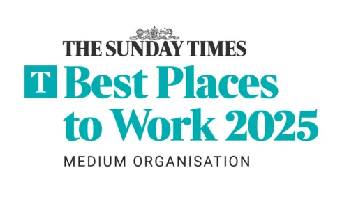 Sunday times best place to work 2025 logo