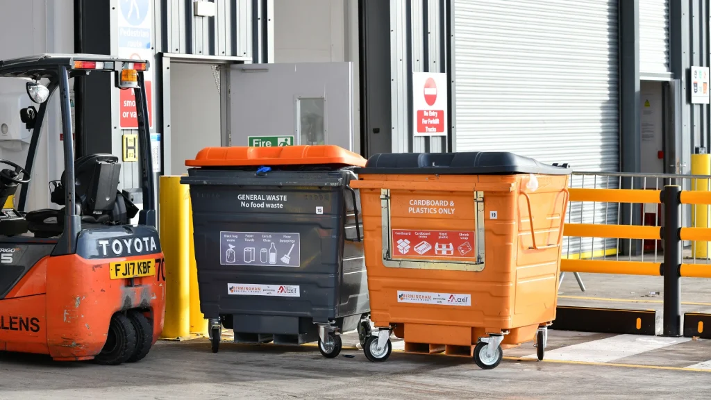 Birmingham Wholesale Market bins 