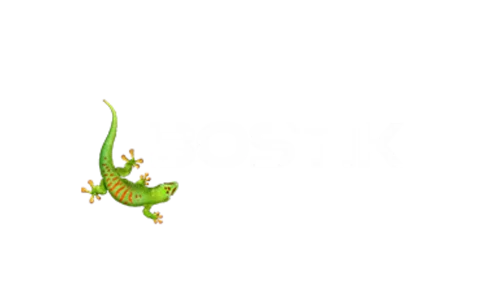 White Bostik logo