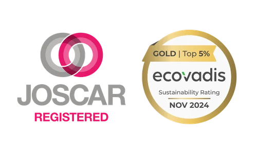 Joscar and ecovadis logo for defence page