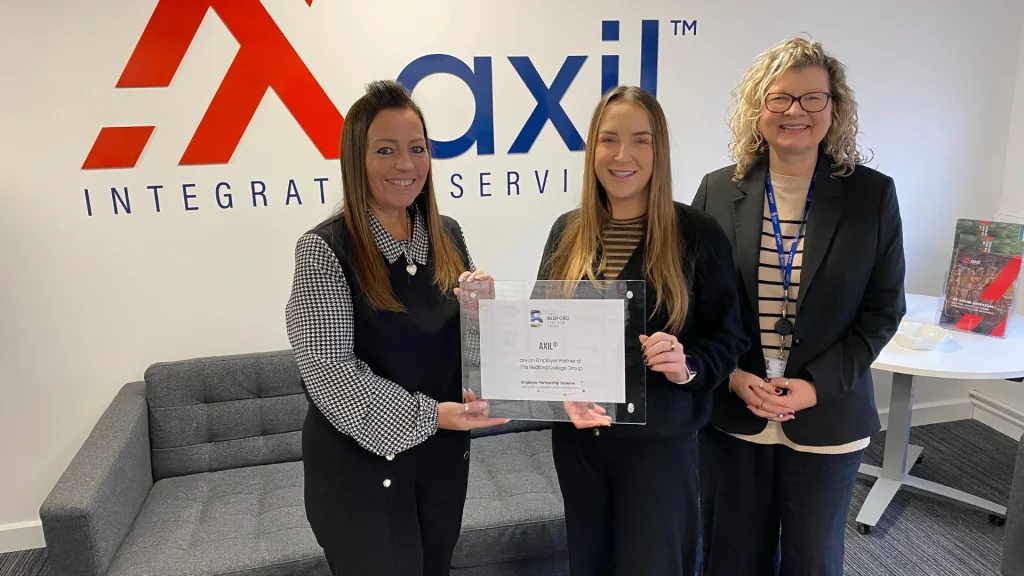 The Bedford College Group Employer Partnership Scheme grows network with Axil  