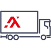 Axil Lorry Icon Blue