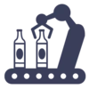 Food and drink manufacturing icon