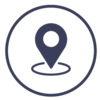 Location Icon Blue