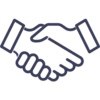 Partnership Icon blue